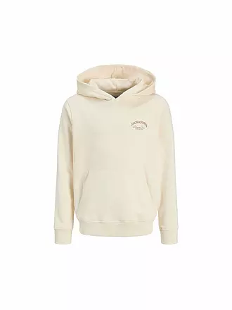 JACK & JONES | Sweat à capuche garçon - Hoodie JJEBRANDES | creme